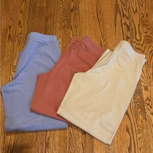 Modern Soul Blue and Pink Joggers Comfortable Sweatpants,sz xl